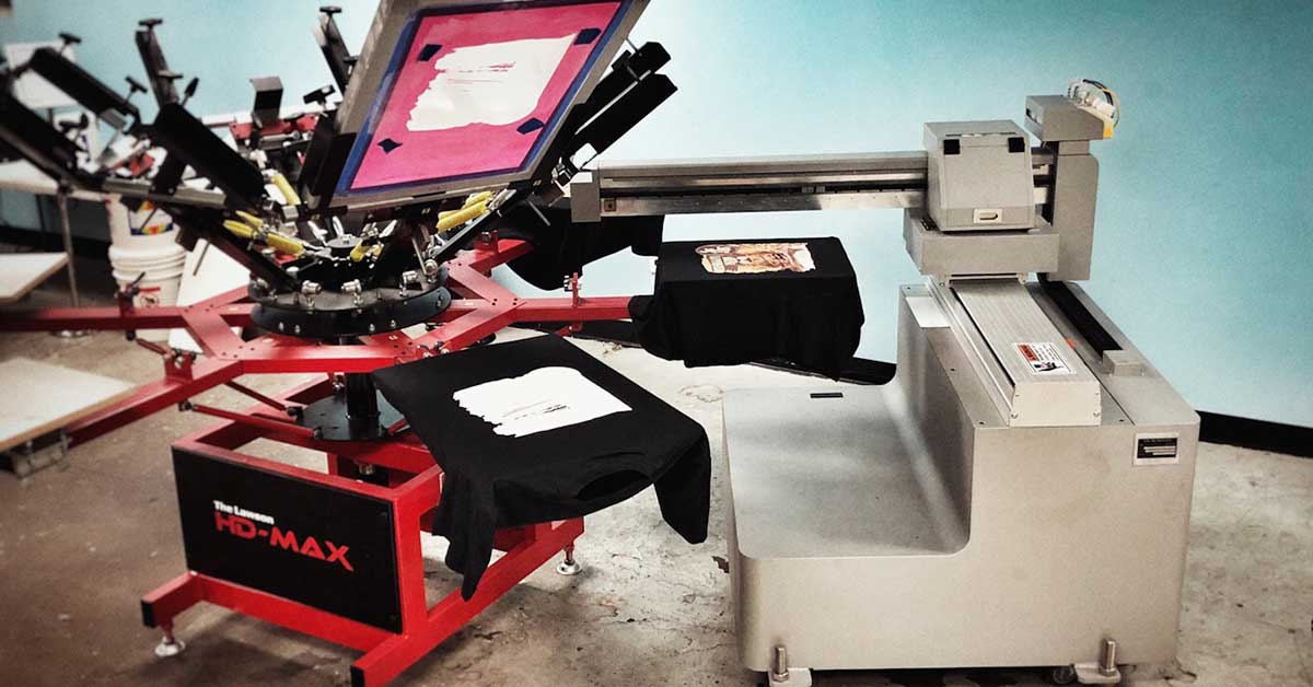 Summen boks Løs An Introduction to Hybrid Garment Printing – Lawson Screen & Digital  Products