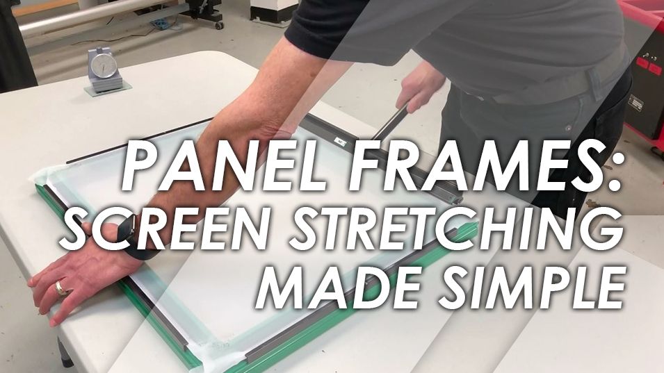 Screen Stretching Made Easy with the Panel (Eco) Frame