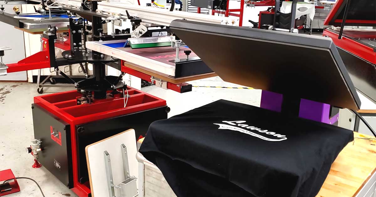 The Value of a Heat Press For T-Shirt Printing – Lawson Screen & Digital  Products