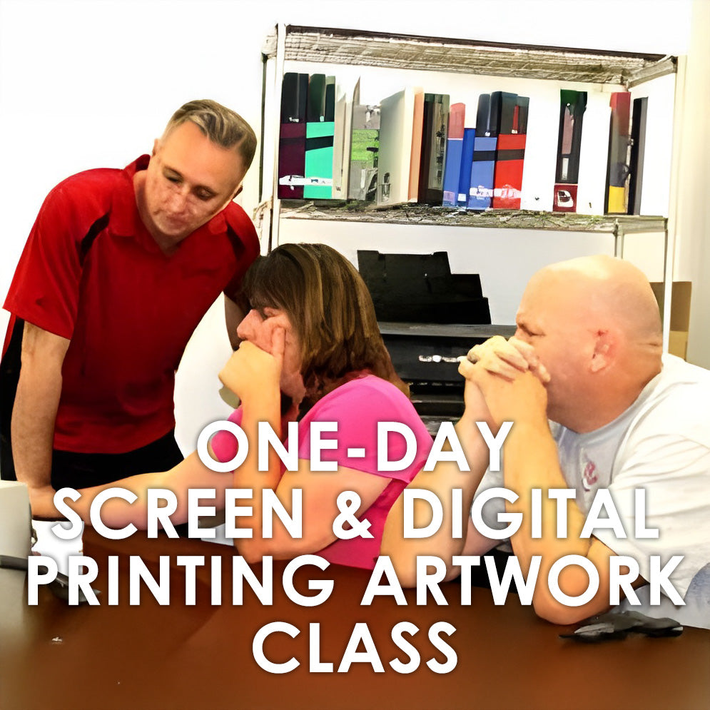 1 Day Screen & Digital Printing Artwork Class - St. Louis