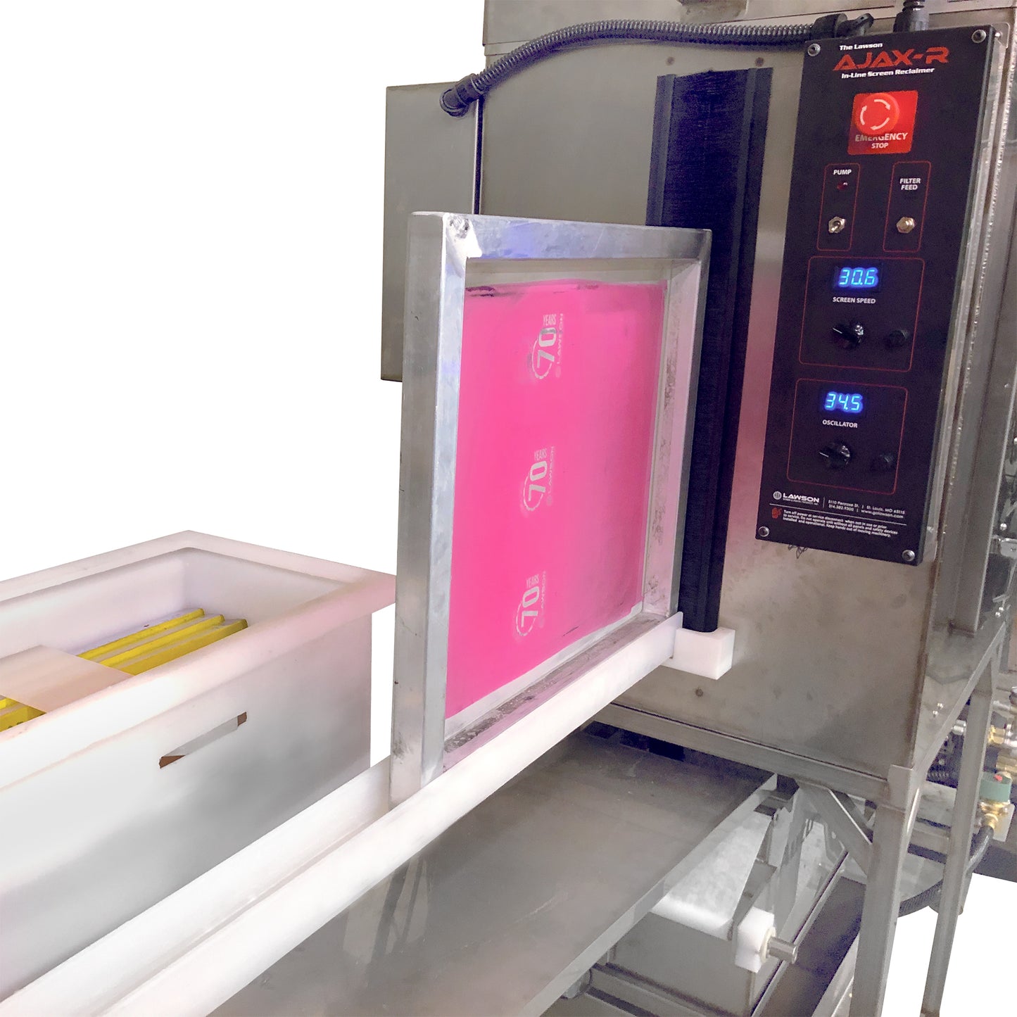 Ajax In-Line Screen Reclaimer