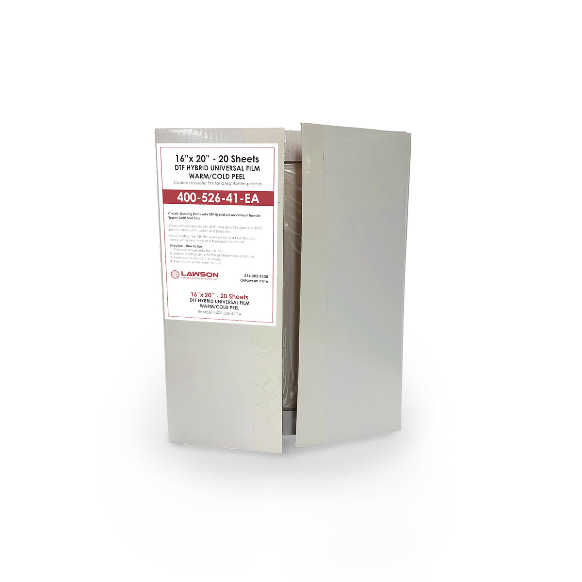 Hybrid Warm/Cold Peel DTF Film