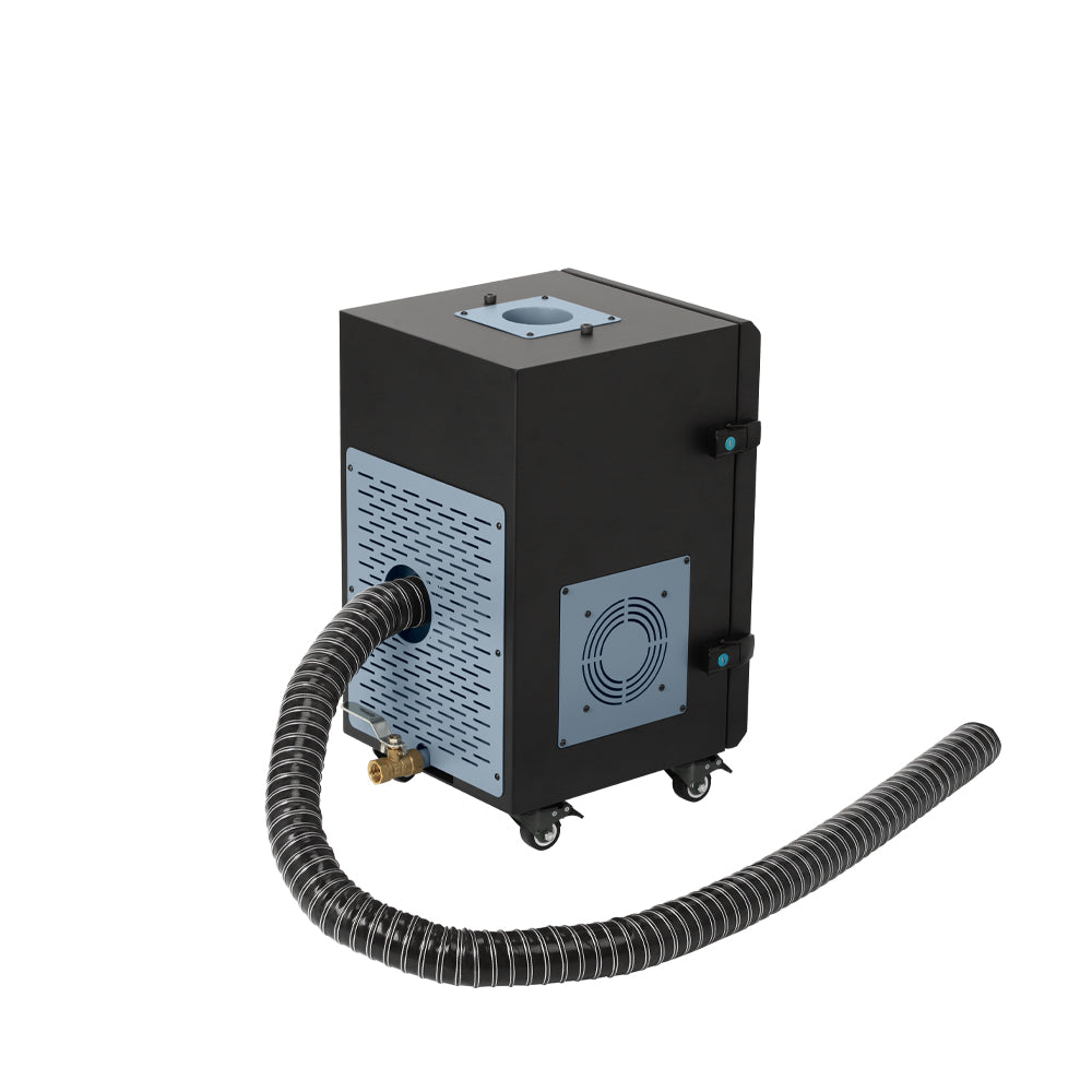 Purifier L2 Portable Air Filter for DTF printing, featuring a 99.97% purification rate to remove gases and dust during the powder curing process.