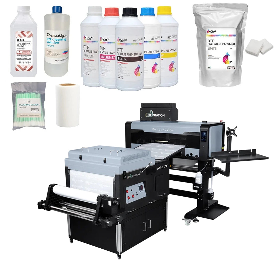 Prestige XL2 Pro 24" DTF Printer Package & Bundle Options