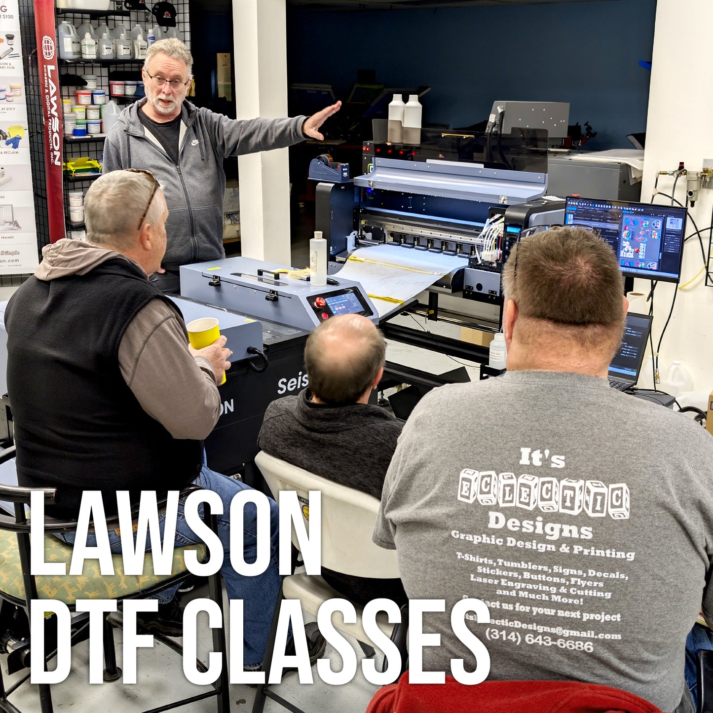 DTF - Direct to Film Class in St. Louis, MO