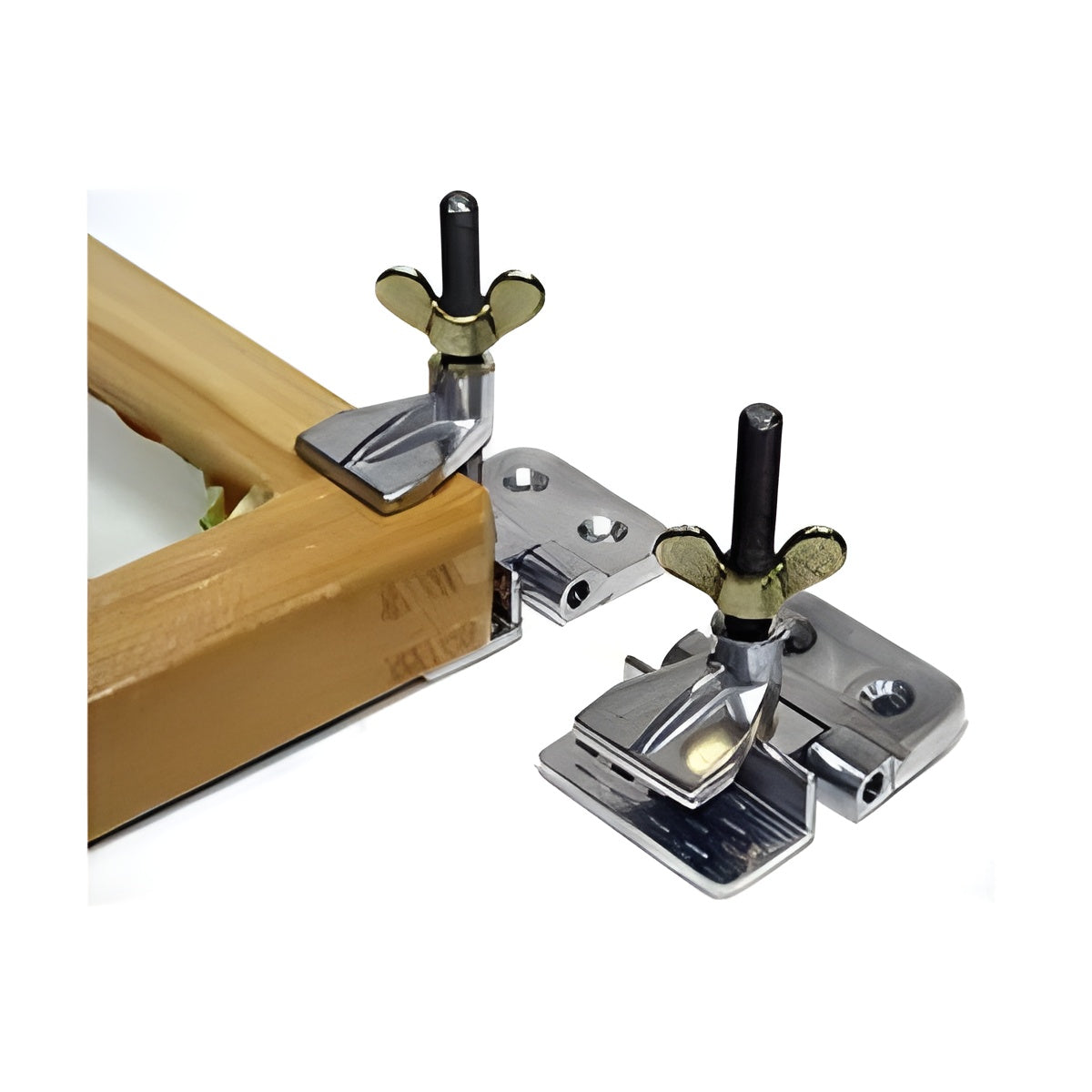 Jiffy-Style Hinge Clamp