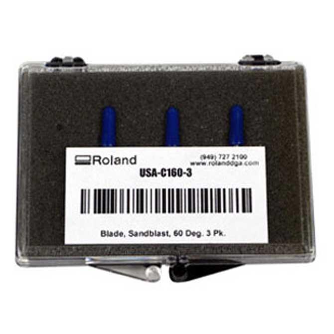 60 Degree / .10 Offset Blades for Thick Materials - Pack of 3