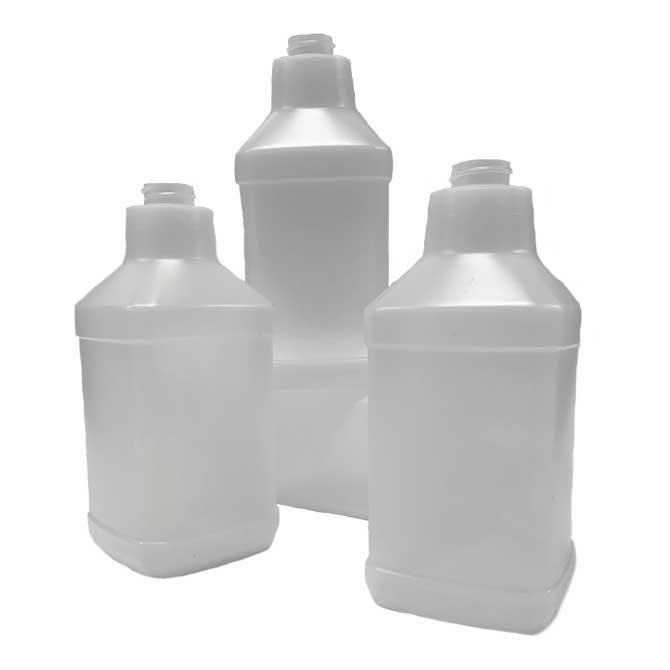 Chemical Resistant Square Spray Bottles W/O Spray Head