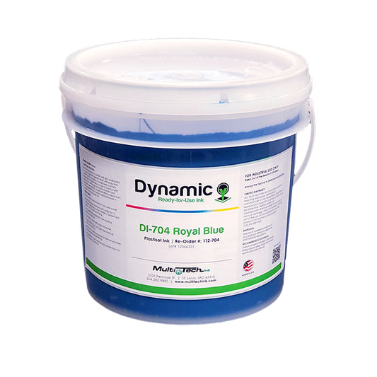 Royal Blue DI - 704-Textile Plastisol Ink-Multi-Tech Lawson Screen & Digital Products dtf printer screen printing direct to fabric equipment machine printers equipment dtg printer screen printing direct to garment equipment machine printers