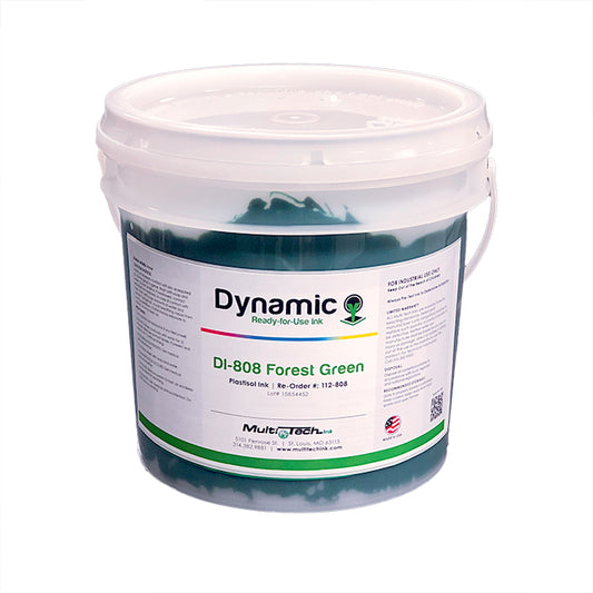 Forest Green DI - 808-Textile Plastisol Ink-Multi-Tech Lawson Screen & Digital Products dtf printer screen printing direct to fabric equipment machine printers equipment dtg printer screen printing direct to garment equipment machine printers