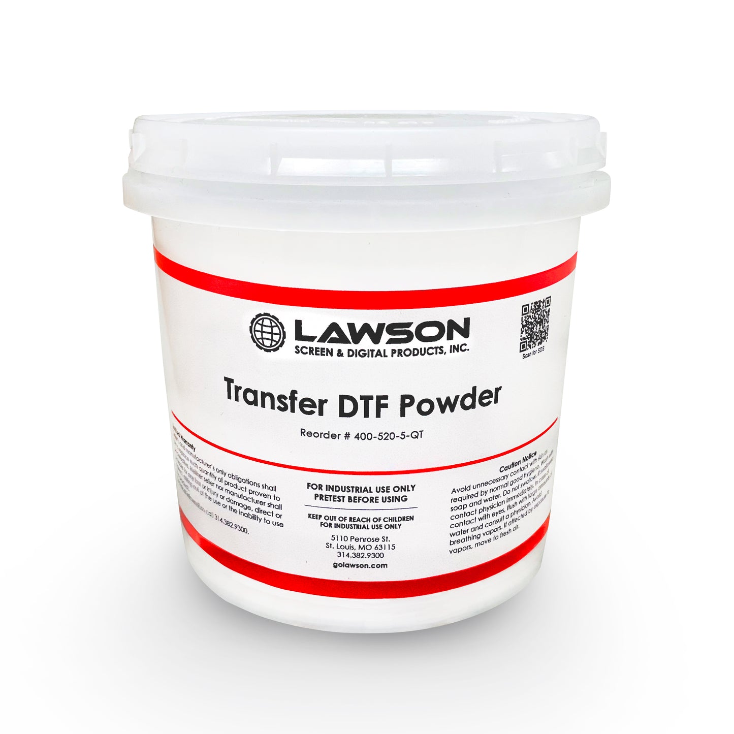 Direct-to-Film (DTF) Heat Transfer Powder