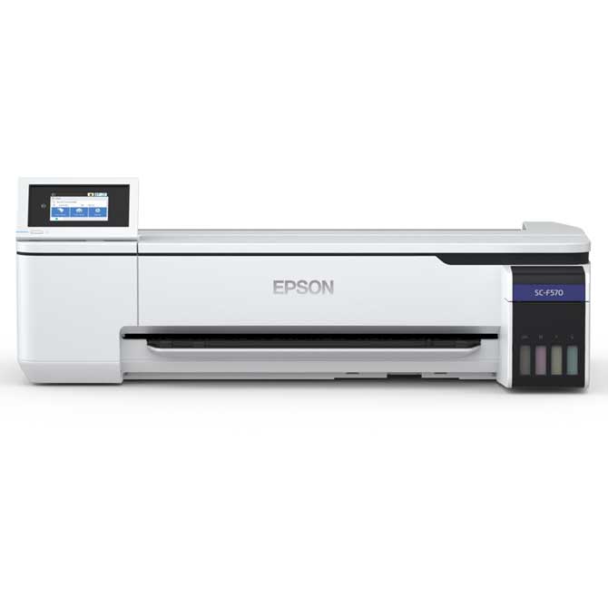 Epson SureColor F570 Dye Sublimation Large Format Printer - 24 Print Width - Color
