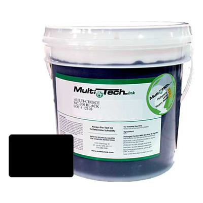 MC-200 Black Plastisol Ink
