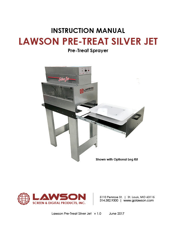 Pre-Treat Sprayer Service Manuals