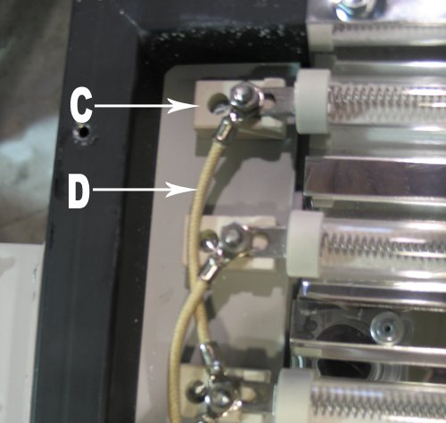 Ceramic Stud Block for QZE Bulb