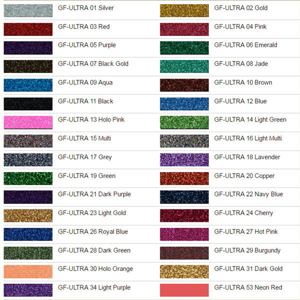 Specialty Materials Glitter Flex Ultra-Vinyl-Specialty Materials Lawson Screen & Digital Products dtf printer screen printing direct to fabric equipment machine printers equipment dtg printer screen printing direct to garment equipment machine printers