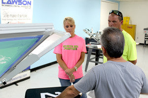 Dark Garment Screen Printing Class