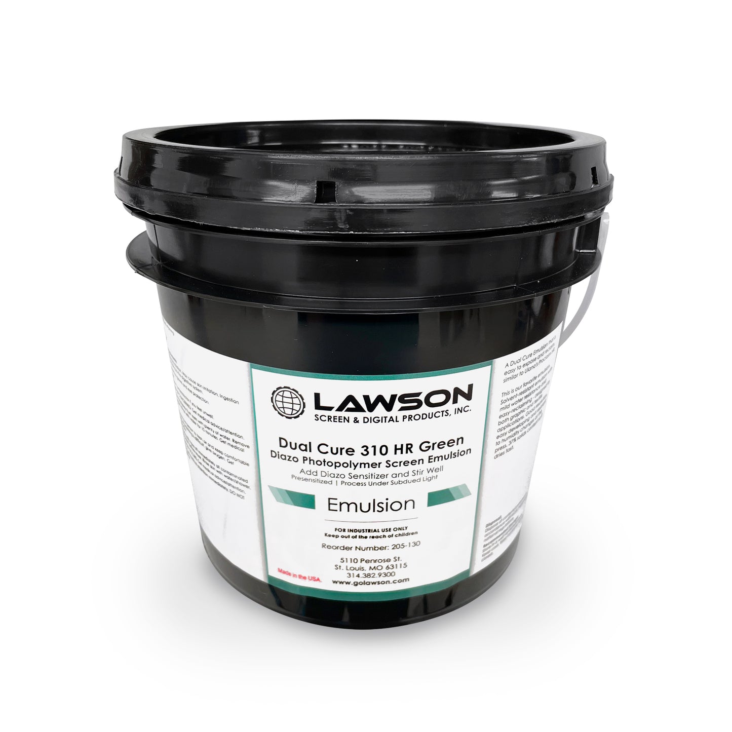 Dual Cure 310 HR Green Emulsion