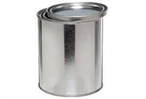 Round Metal Cans (with lid)
