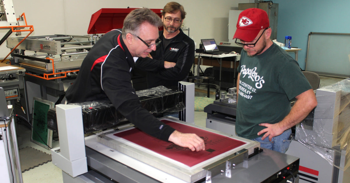Partners in Screen Printing Business