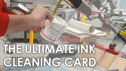 Video Overview: The Ultimate Screen Printing Cleaning Card