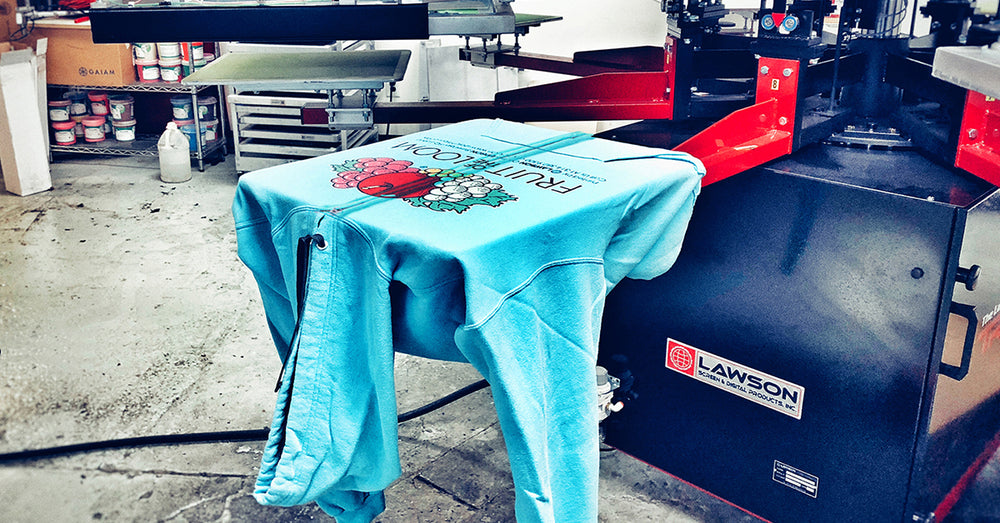 Screen Print Shirts with Buttons & Zippers