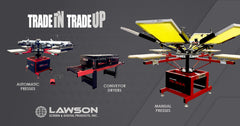 Trade In & Trade Up: Upgrade Your Old Screen Printing Equipment