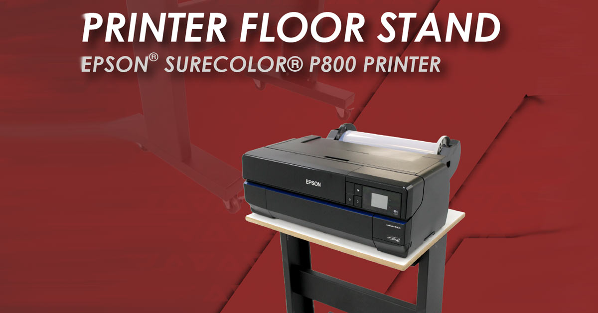 Epson SureColor P800 Printer Floor Stand