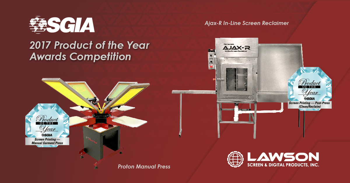 TWO SGIA Product of the Year Awards