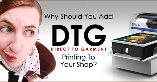 Top 5 Reasons to Add DTG Printing