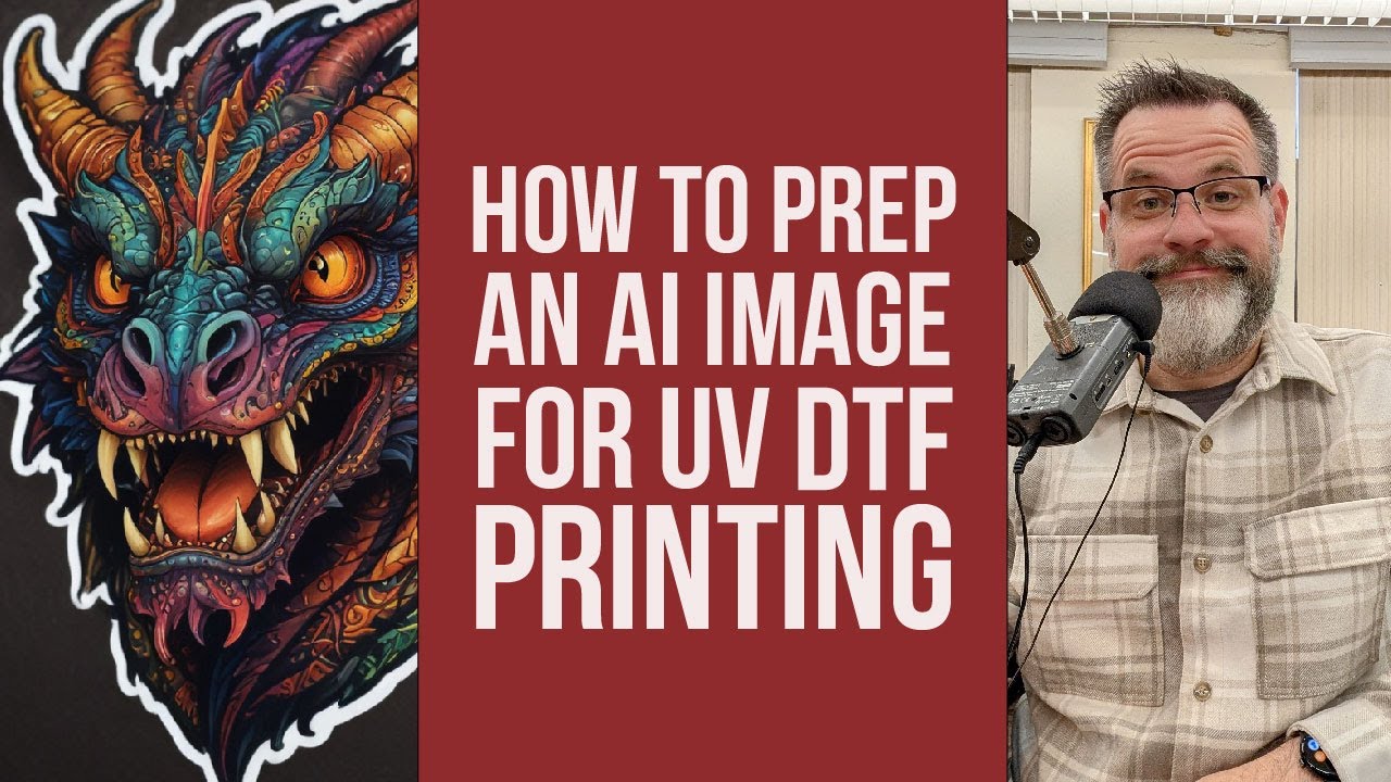 How to Prepare an AI Image for UV DTF Printing