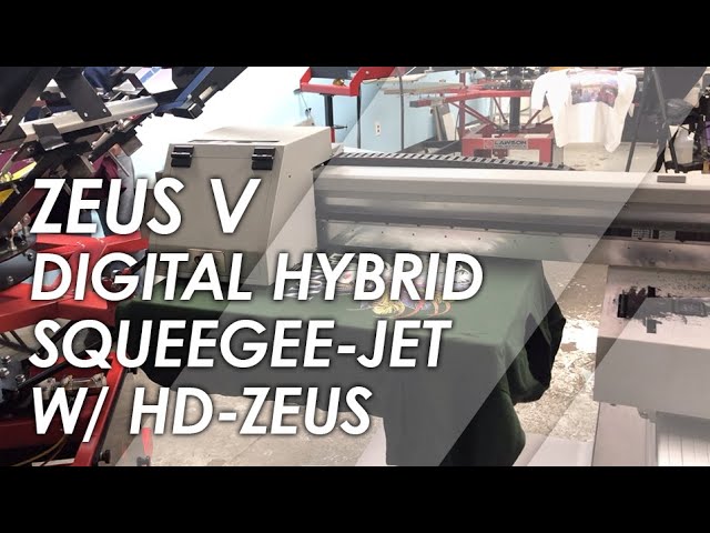 Video Overview: Zeus V Digital Hybrid Squeegee-Jet with HD-Zeus