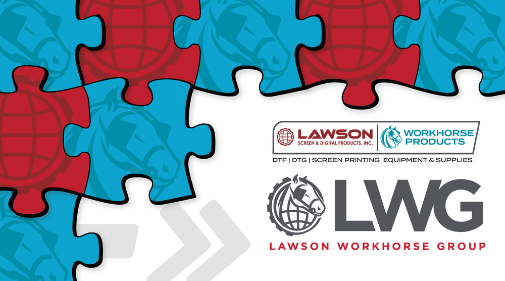 Lawson & Workhorse Products Merge: A New Powerhouse for Garment Decorators
