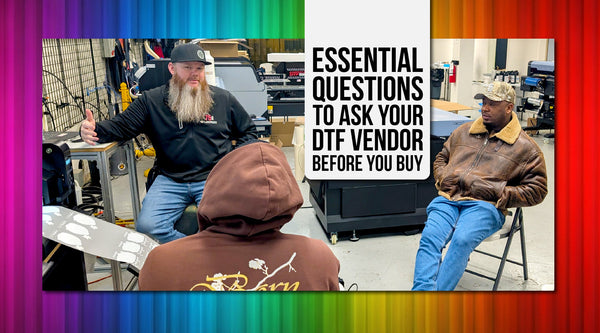 Make an Informed Decision When Purchasing a DTF Printer: Essential Questions to Ask Your Vendor
