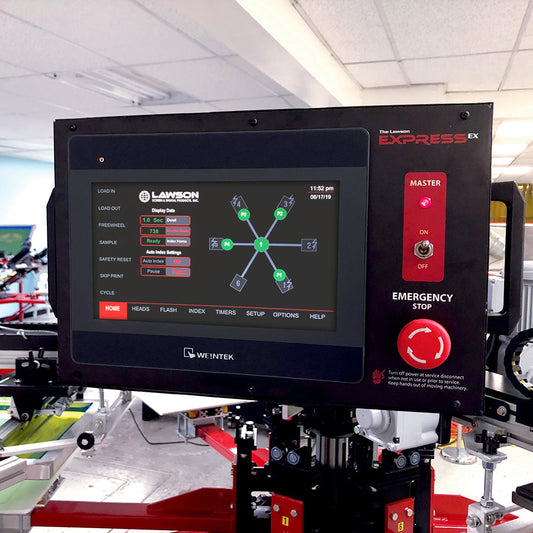 Video Overview: Express EX Screen Printing Press Touchscreen Demo
