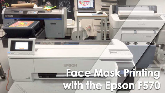 Face Mask Sublimation Printing with Epson F570