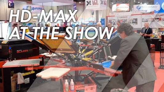 Video Overview: HD-MAX Manual Screen Printing Press at SGIA 2018