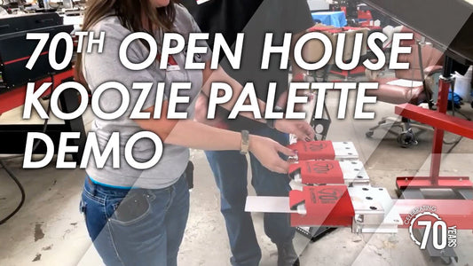 Video Overview: Screen Printing using Koozie Platen Demo