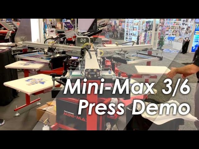 Video Overview: Mini-Max 3-Color 6-Station Automatic Press Demonstration