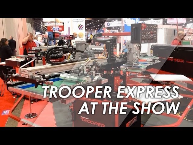 Video Overview: Trooper Express - Automatic Screen Printing Machine