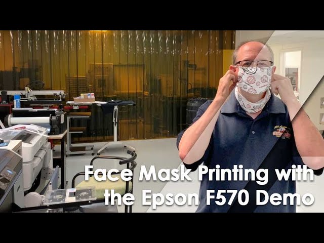 Video Overview: Customized Face Masks with an Epson F570 Printer