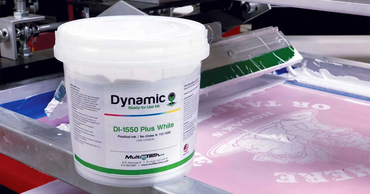 Finding the Best White Screen Printing Ink
