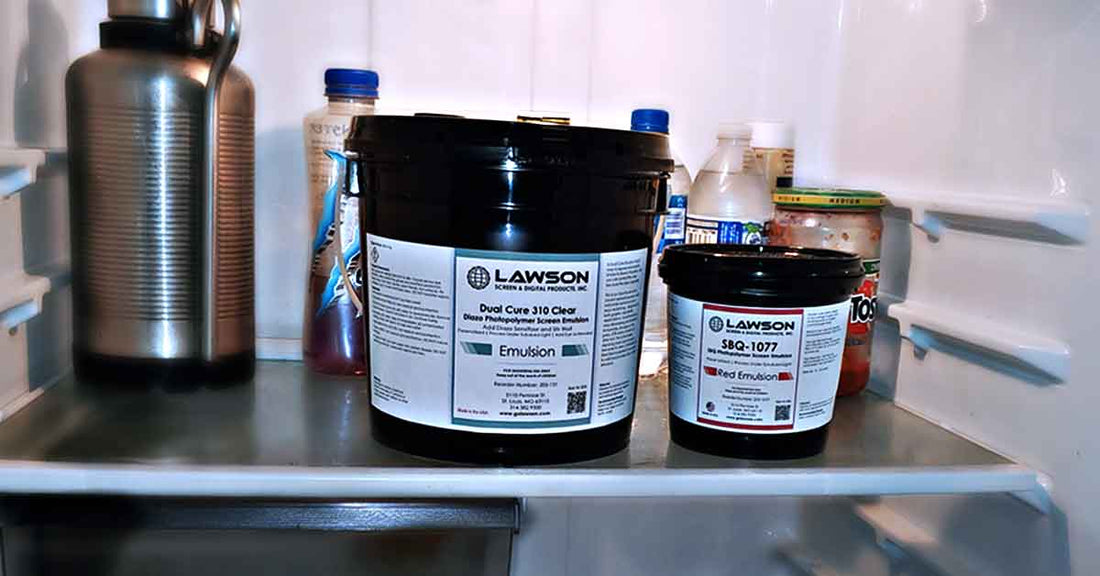 How to Store Liquid Screen Printing Emulsion & Capillary Film