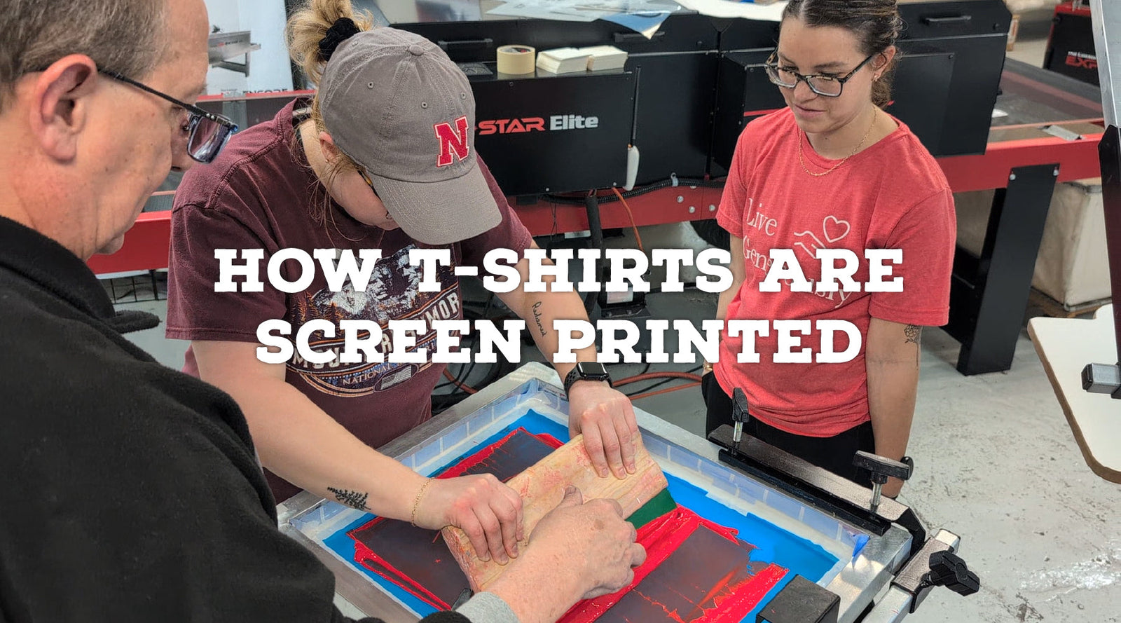 How T-Shirts Are Screen Printed