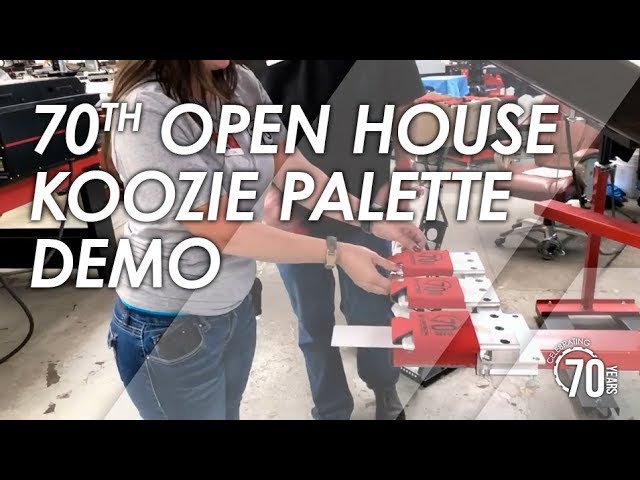 Video Overview: Screen Printing using Koozie Platen Demo