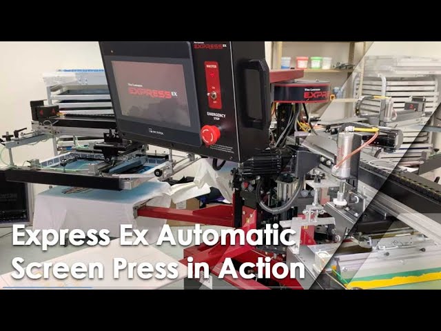 Video Overview: Express Ex Automatic Screen Printer