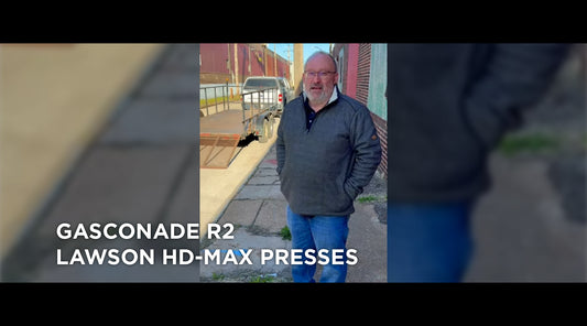 Rick Teaches Screen Printing With Two New Lawson HD-Max Presses