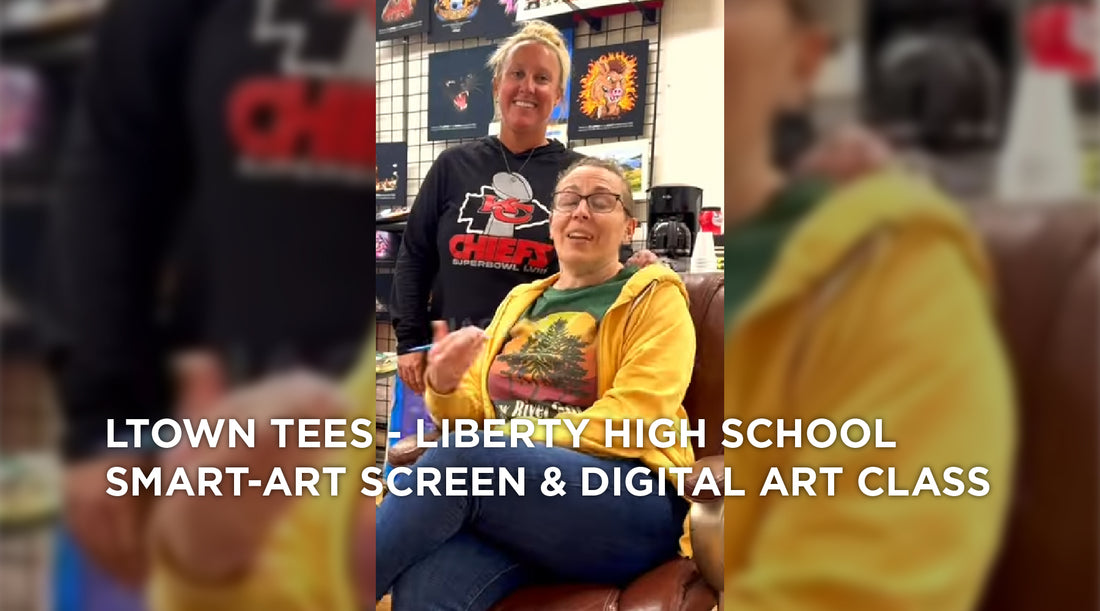 Special Ed Teachers Crystal Bosch & Amber Elliott Build Screen Printing Business | Lawson Screen Printing Art Class