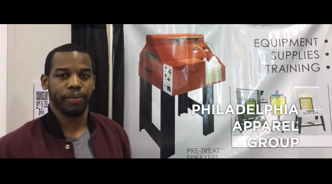 Zippy DTG Pretreat Sprayer Testimonial - Philadelphia Apparel Group