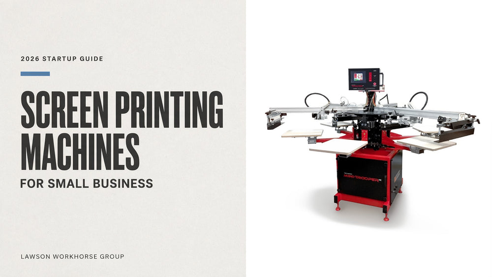 Best Screen Printing Machines for Small Business (2026)